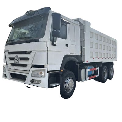 kupować 400 420 375 371 KM Ciężarówka Sino Howo Stosowana Ciężarówka 10 Koła Ciężarówka z wychylaczem Biały Hovo online manufacture