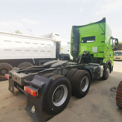 kupować Stosowany chiński ciężarówka Sinotruck Howo T7H 480 540 Hp 6X4 traktor głowica ciężarówki z aluminium zbiornika paliwa online manufacture