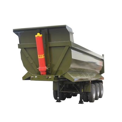 kupować System multimedialny ciężki ciągnik 50 m3 hydrauliczny przyczepa z tylnym wychylaczem dla Kenii i Konga online manufacture