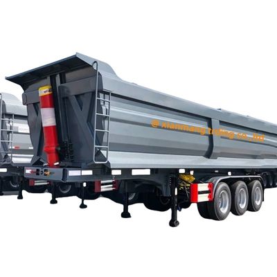 kupować 40 metrów sześciennych 60 ton tylny przyczepny furgonetki typu Tri Axle Tippers na sprzedaż online manufacture