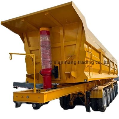 kupować Ciężki przyczepny półpociągowy i przyczepa ciężarowa typu U 50/60 ton Tandem Hydraulic Tipping Box Tipper Trailer Na sprzedaż online manufacture