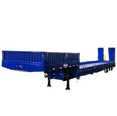 kupować XM Group 4 Axle 50 60 Ton Gooseneck Lowbed Semi Trailer Lowboy Truck Trailer dla Tanzanii i Kenii online manufacture