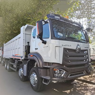 Dobra cena. HOWO NX Prawa lub lewa ręka 320-400KM II ręka TIPPER 12 koła 8X4 MINING DUMP TRUCK Zbiornik paliwa 400L w Internecie