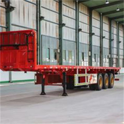kupować 40ft oryginalna oś dostosowana Fuwa oś Bpw oś 3-osiowa stalowa płytka kontener półprzewódnik Długość płyty 12500*2500*1600mm online manufacture