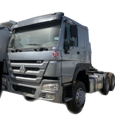 Dobra cena. Wideo Wsparcie techniczne Diesel używany Sinotruck Howo ciągnik ciężarówka 375HP holowanie ciągnika holowanie w Internecie