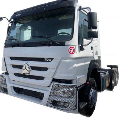 Dobra cena. 6x4 Koło 375 KM Sino Prime Mover Prawy napęd używany przyczepa ciągnik głowa ciężarówki w Internecie
