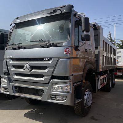 Dobra cena. Po prawej ręce napęd używany Sinotruk Howo dump truck 375 Euro 3 351-450hp W dobrym stanie w Internecie