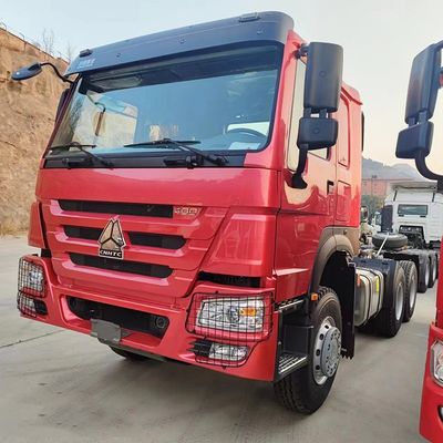 Dobra cena. Rodzaj paliwa napędowego używany Sinotruk traktor głowica ciężarówki 371HP 6X4 z ręcznym oknem w Internecie