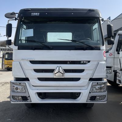 Dobra cena. Jednorzędowe siedzenie 371HP 6X4 HOWO Używane ciężarówki traktory głowica z pojemnością silnika 8L w Internecie