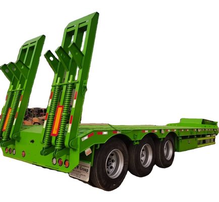 Dobra cena. 3/4 oś 80-120 ton Sprzęt transportowy Przyczepa ciężarówki Lowboy Odłączalny przyczepa półprzewódkowa dla Mali w Internecie