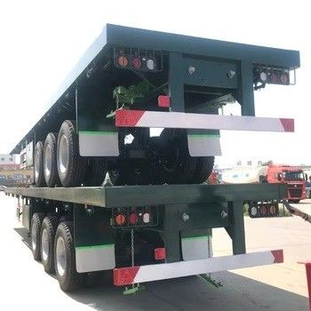 Dobra cena. Dostosowany 2 3 4 Oś 30tons 40 Tons 50 Tons Kontener transportowy Płaskoładowy Południowy przyczep z ciężarówką ciągnącą w Internecie