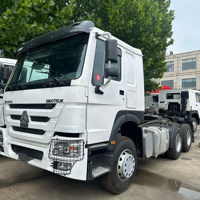 Dobra cena. Sinotruk 371hp 380hp 400hp 420hp Biały ciągnik Prime Mover Truck 6x4 10 Koła Rhd I Lhd Są opony 12 R20 Silnik Sinotruck w Internecie