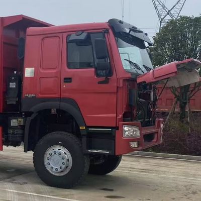Dobra cena. Używany HOWO Sinotruk Dump Truck W dobrym stanie 6X4 Siedzenia ≤5 Euro 2 Dostosowalne prawo i lewo, moc, pojemność ładunku, kolor w Internecie