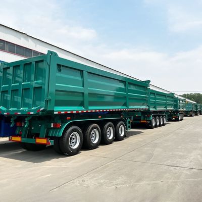 Dobra cena. 40 stóp 2/3/4/5/6 oś 40 ton 60 ton 70t tylny przyczepny wywrotnik ciężarówki dump półprzewody w Internecie