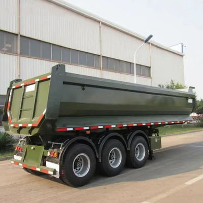 Dobra cena. 3 oś 4 oś 5 oś dump truck półprzewód hydrauliczny tylny końcówka U-Bucket przyczepy na sprzedaż w Internecie
