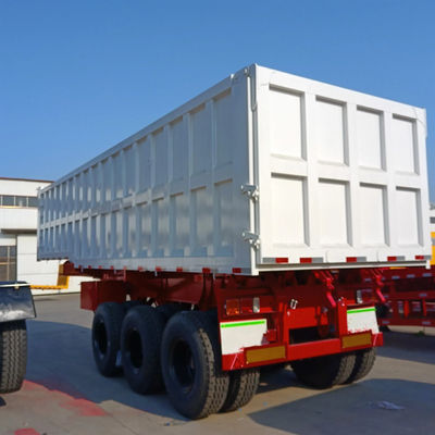 Dobra cena. 12 opon 3-osiowe JOST E100 Dump Semi-trailer z grubością ścian bocznych 6 mm i dwusprężnym podwoziem lądowym w Internecie