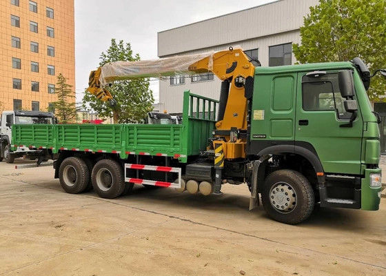 Dobra cena. Sinotruk Howo7 Green 12T 6x4 chassis dump boom crane dobrze sprzedawany w Afryce. w Internecie