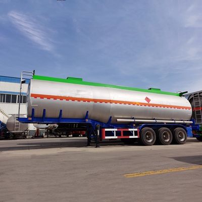 Dobra cena. 45000L mechaniczne zawieszenie przyczepy z 3-osiową oś oryginalną i oponami 12R20 do transportu ropy naftowej w Internecie